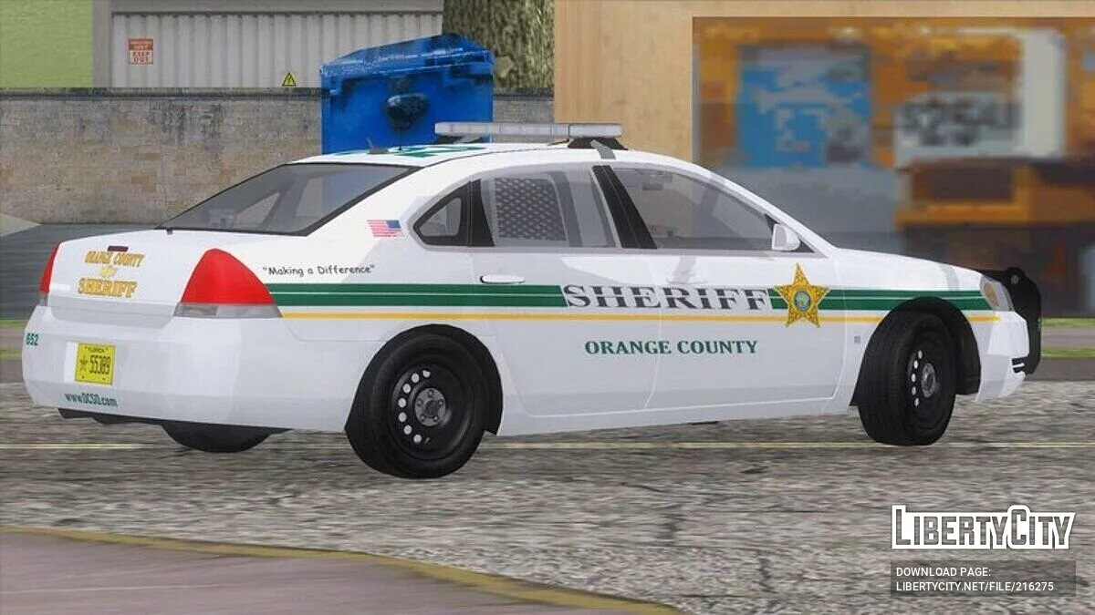OCSO 2012 Chevrolet Impala / GTA San Andreas