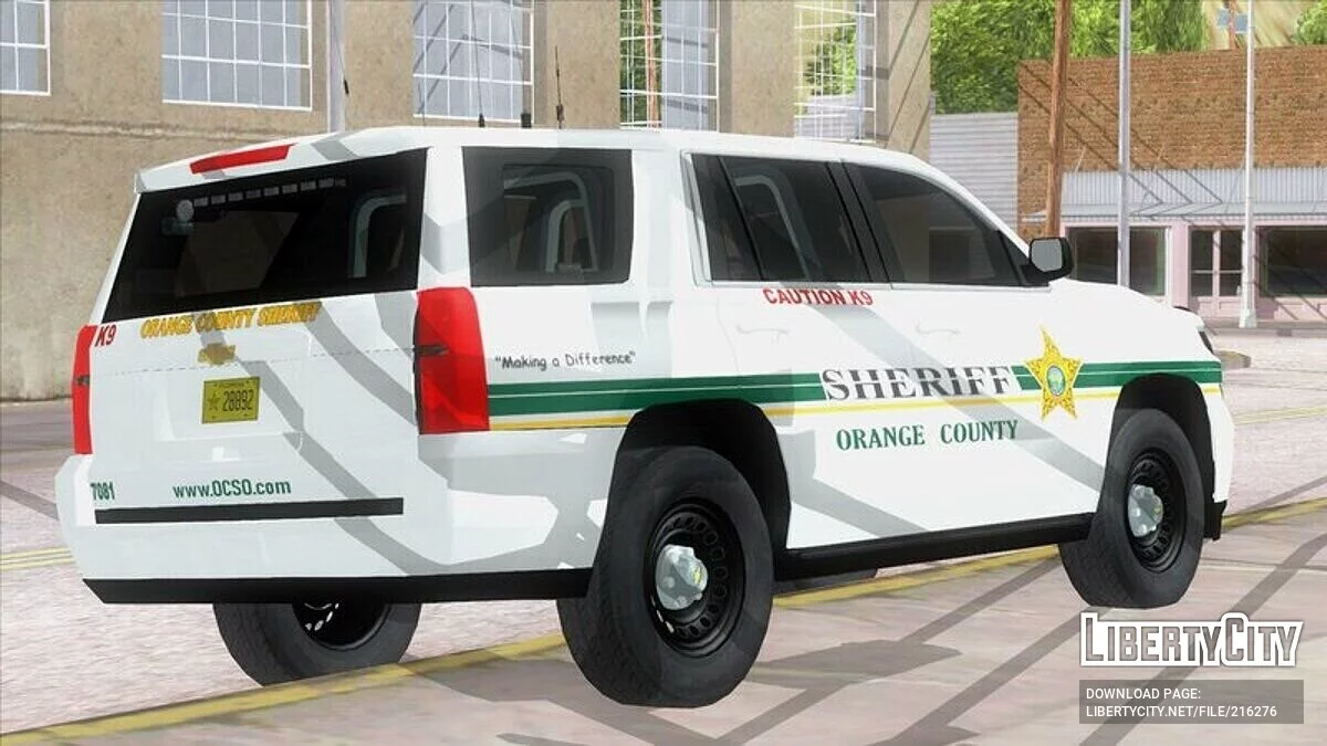 OCSO 2016 Chevy Tahoe / GTA San Andreas