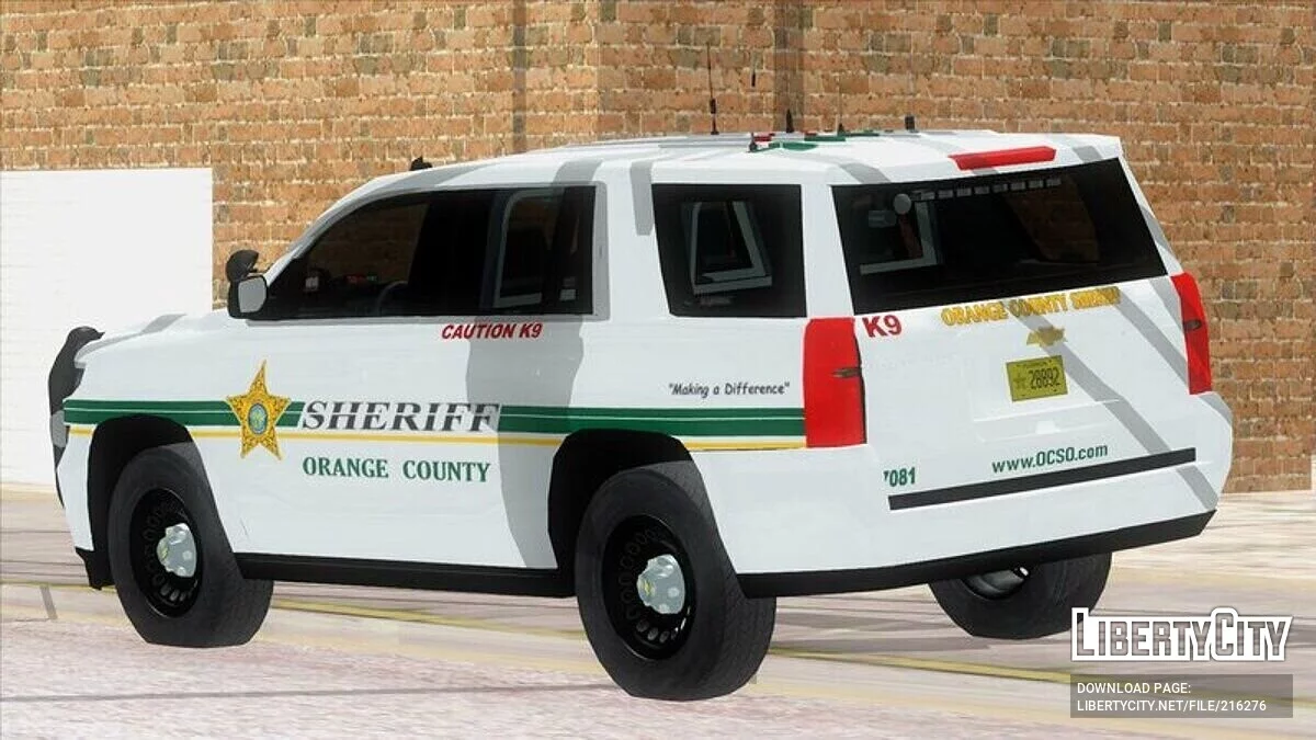 OCSO 2016 Chevy Tahoe / GTA San Andreas
