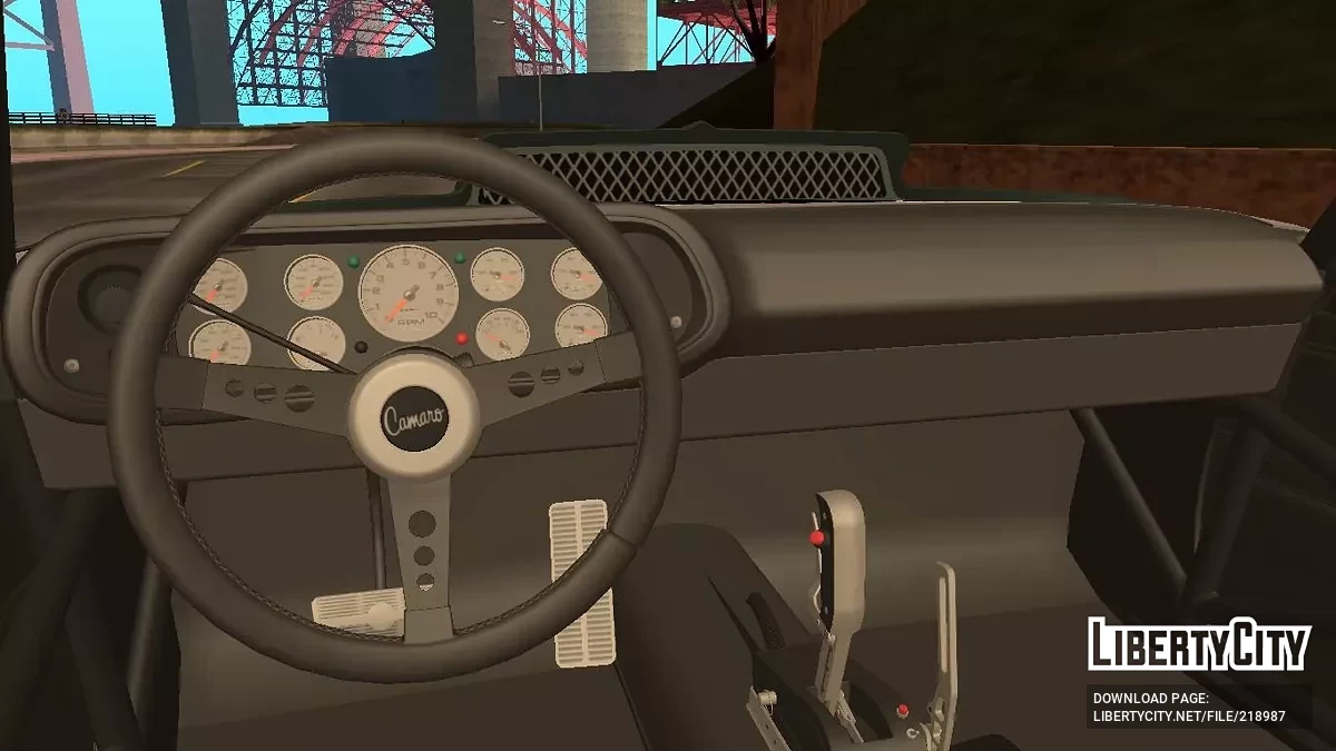Chevrolet RocketBunny Camaro Z28 1972 / GTA San Andreas