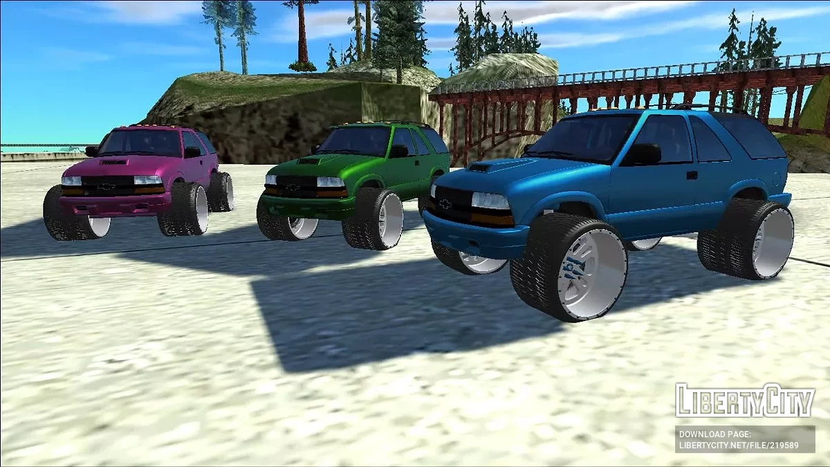 Chevrolet Blazer Lifted / GTA San Andreas
