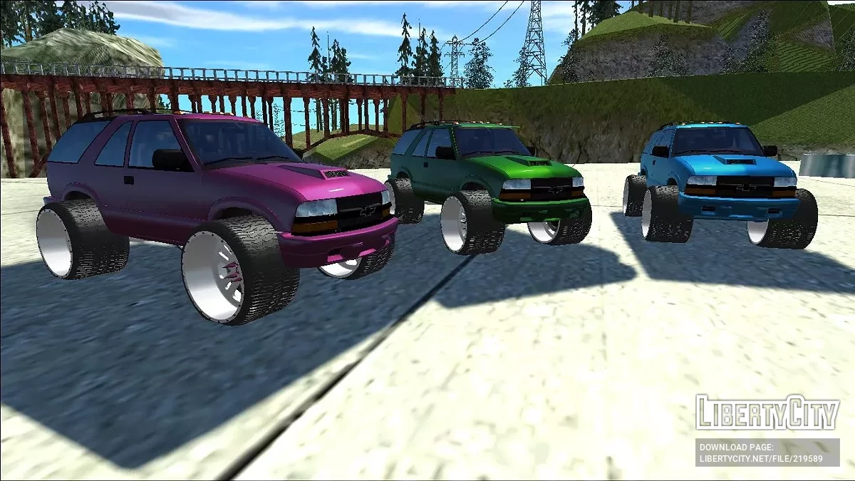 Chevrolet Blazer Lifted / GTA San Andreas