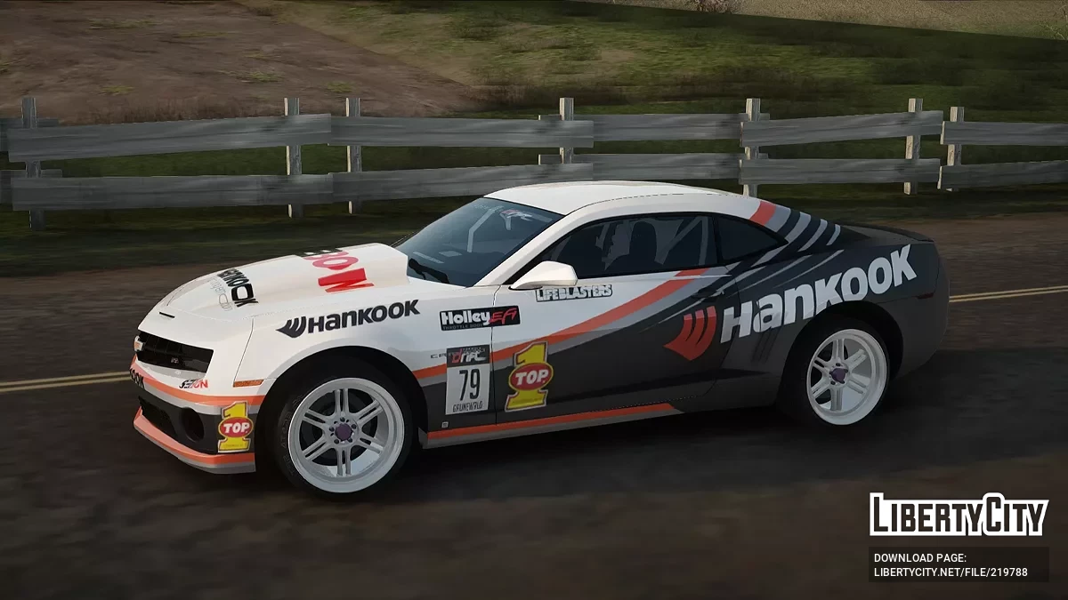 Chevrolet Camaro Hankook Tire / GTA San Andreas