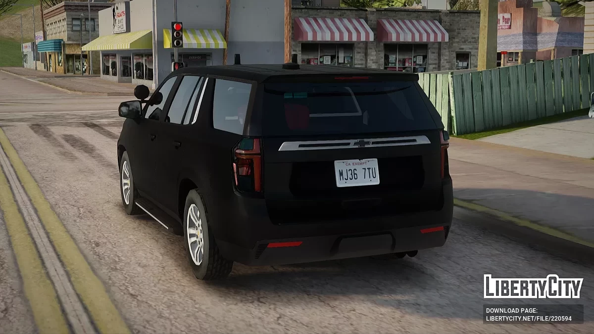 Chevrolet Tahoe 2022 Unmarked / GTA San Andreas