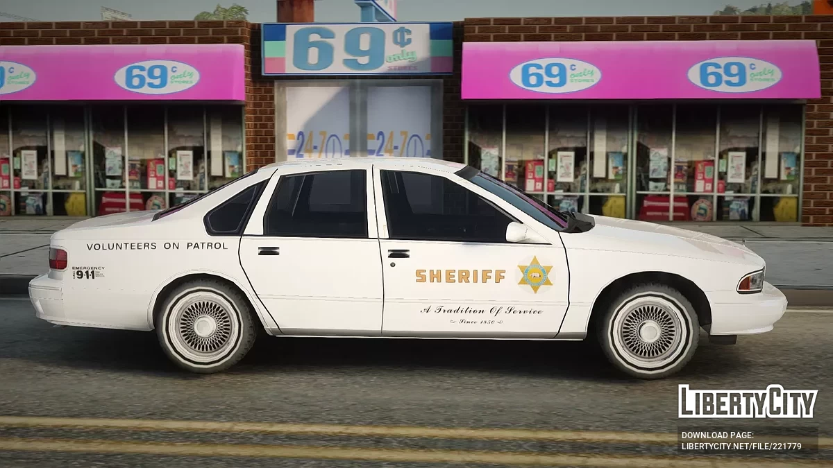 Chevrolet Caprice LSSD Volunteers on Patrol / GTA San Andreas