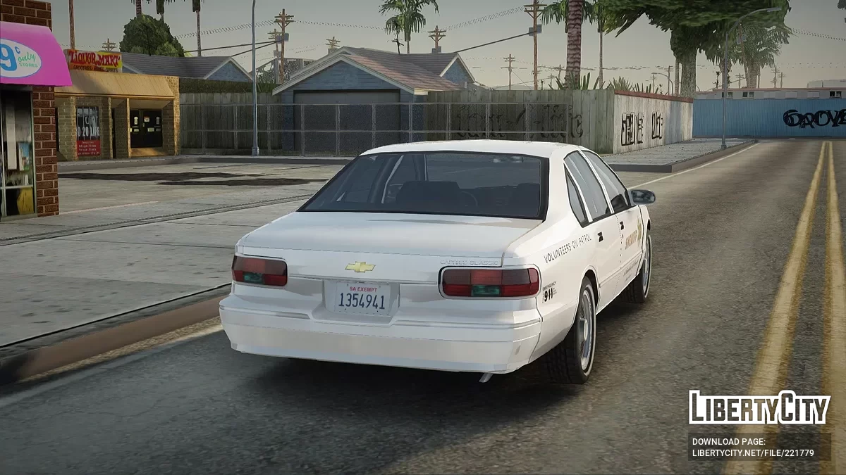 Chevrolet Caprice LSSD Volunteers on Patrol / GTA San Andreas