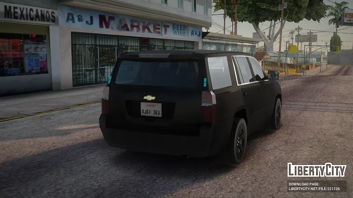 Chevrolet Tahoe Unmarked / GTA San Andreas
