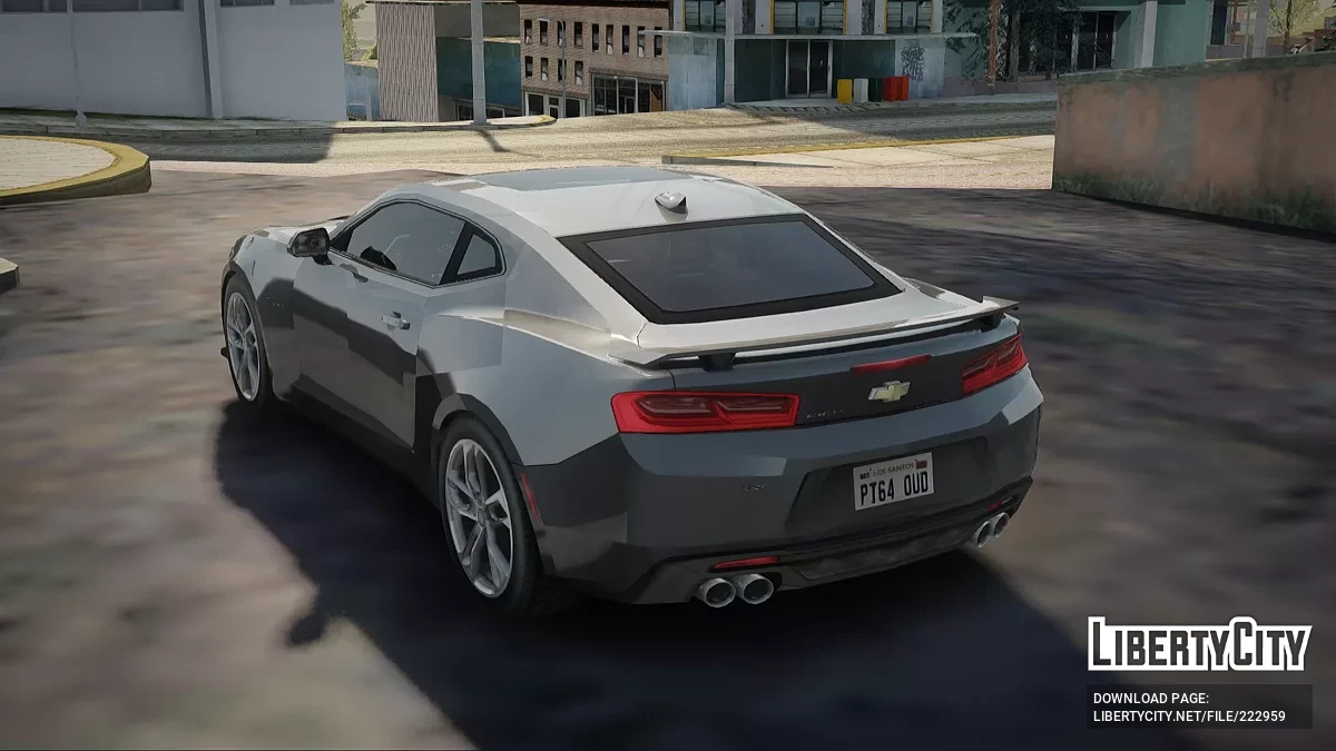 Chevrolet Camaro SS 50th Anniversary Edition [VehFuncs] / GTA San Andreas