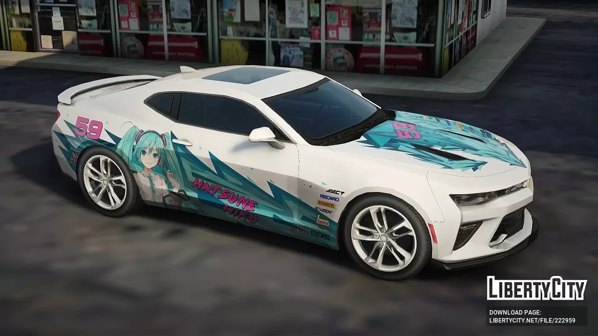 Chevrolet Camaro SS 50th Anniversary Edition [VehFuncs] / GTA San Andreas