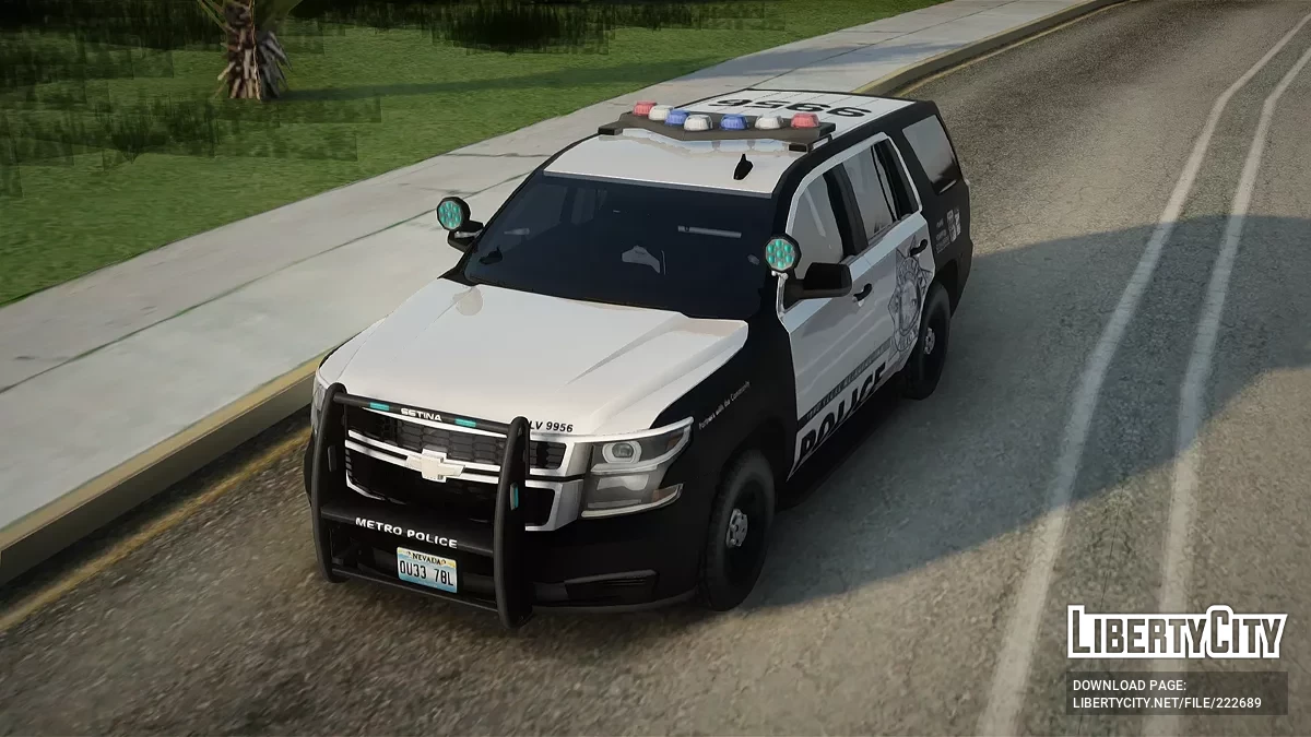 Chevrolet Tahoe '16 LVMPD [AVS] / GTA San Andreas