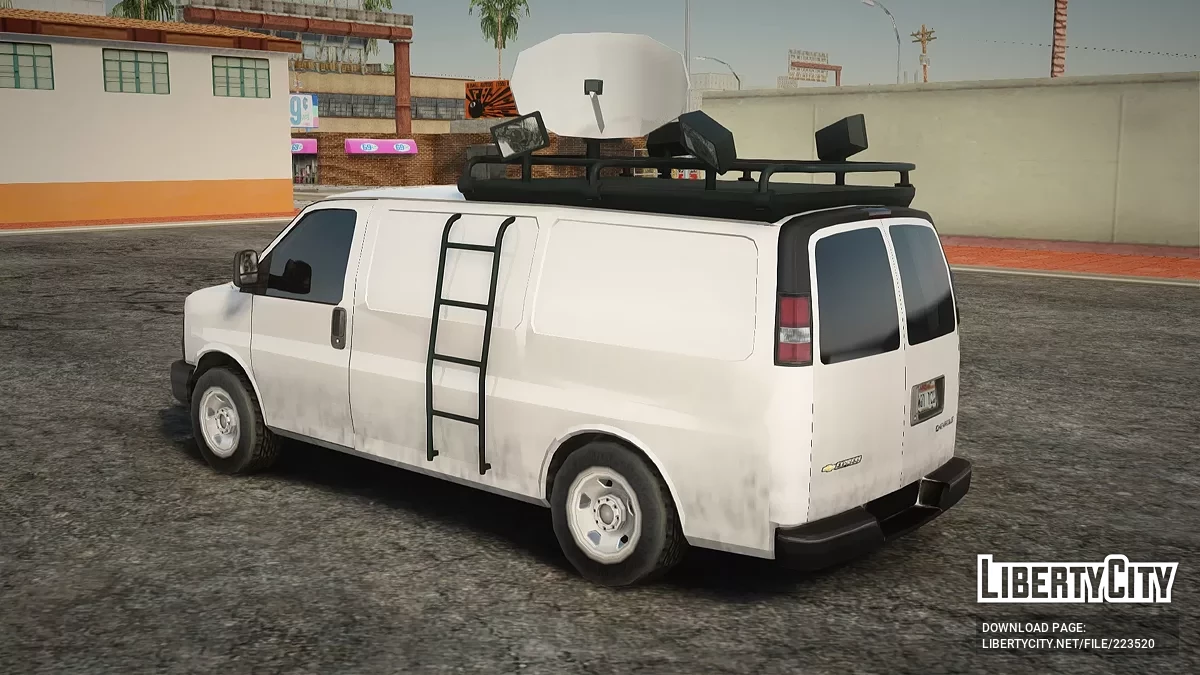 Chevrolet Express Newsvan / GTA San Andreas
