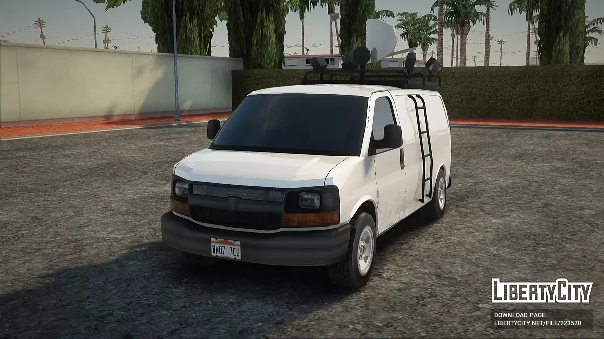 Chevrolet Express Newsvan / GTA San Andreas