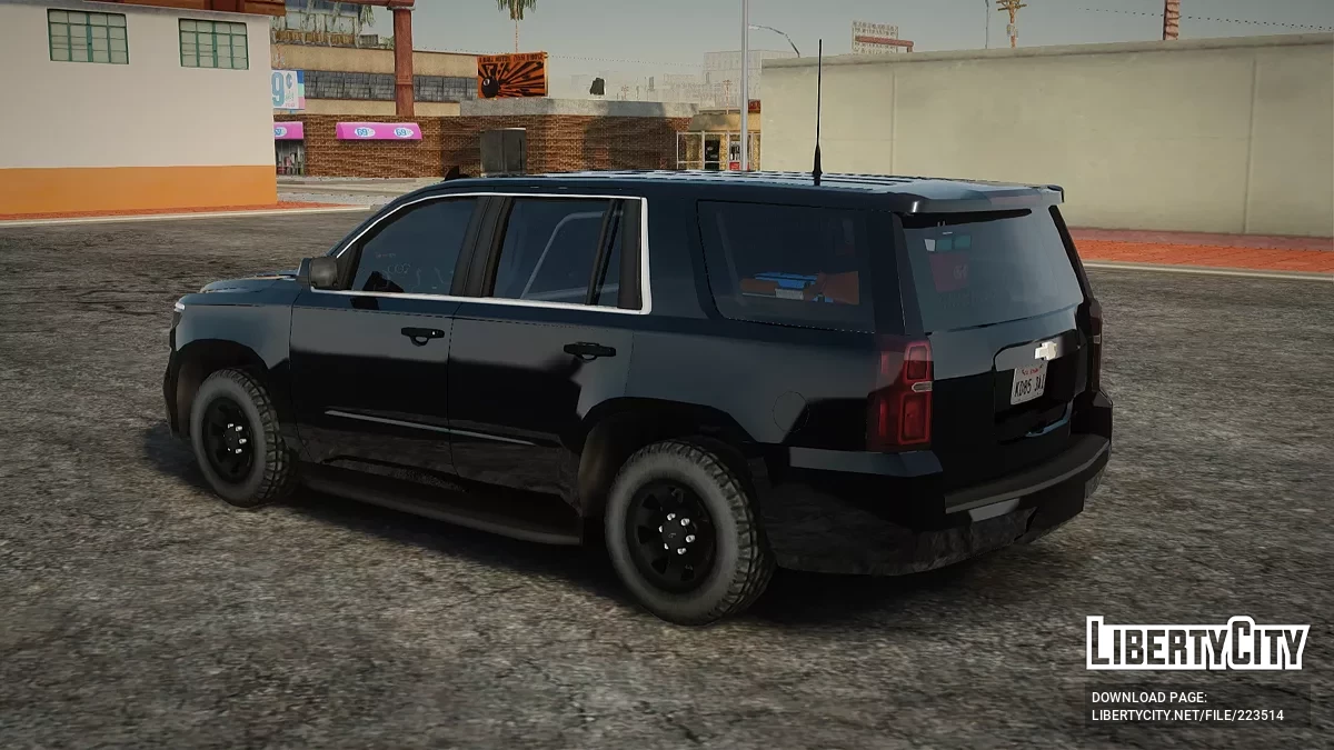Chevrolet Tahoe '16 California Highway Patrol Unmarked / GTA San Andreas