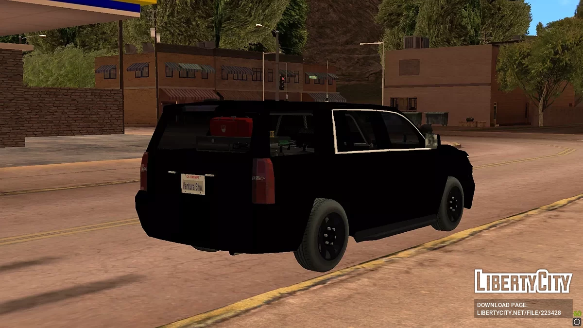 Chevrolet Tahoe '18 VCSO Unmarked / GTA San Andreas