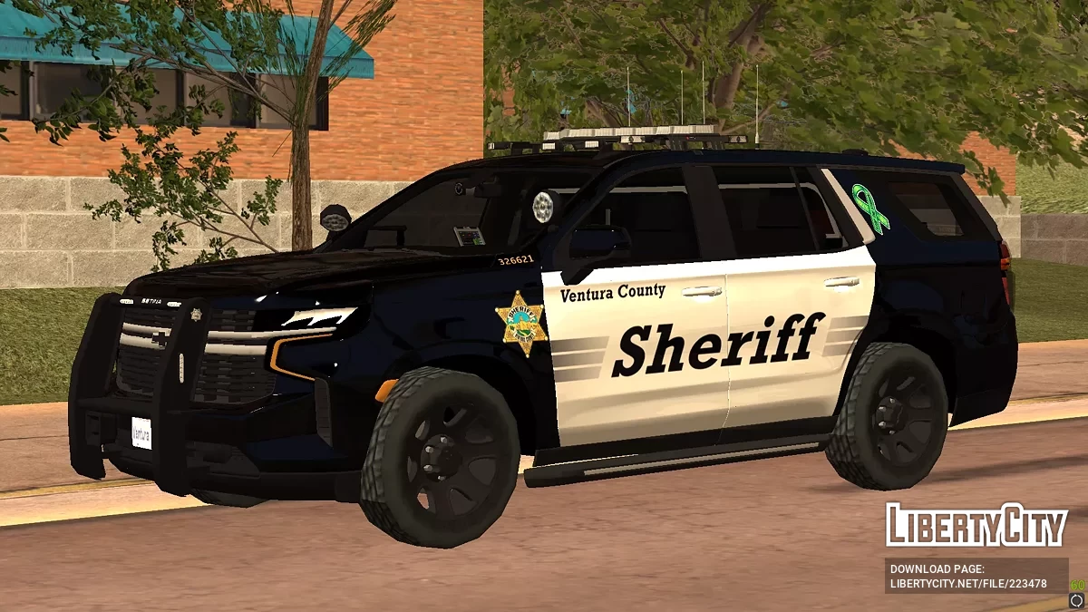 Chevrolet Tahoe '22 VCSO ALPR / GTA San Andreas