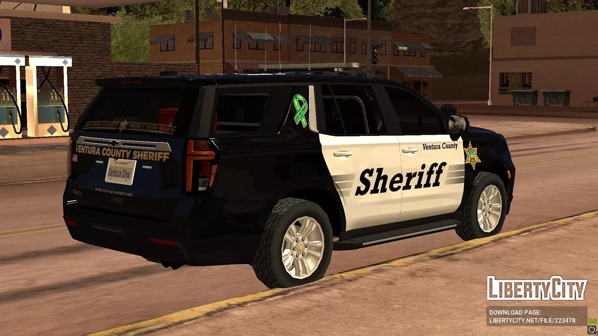 Chevrolet Tahoe '22 VCSO ALPR / GTA San Andreas