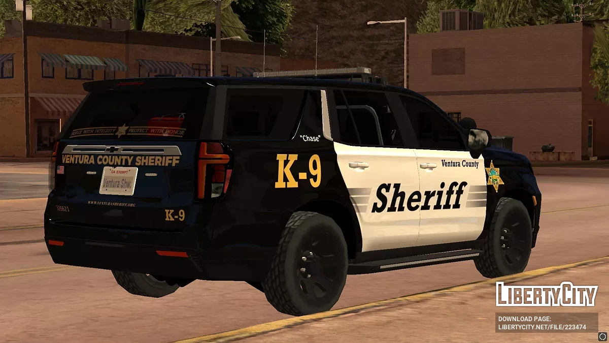 Chevrolet Tahoe '22 VCSO K-9 / GTA San Andreas