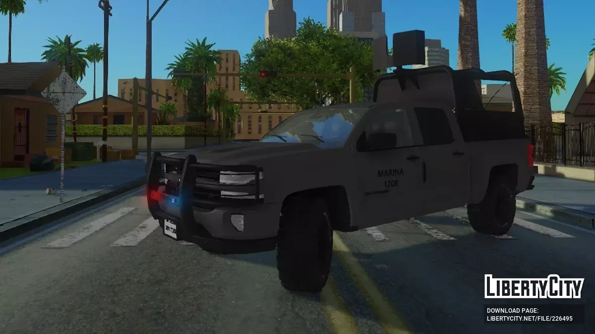 Chevrolet Silverado 2018 SEMAR / GTA San Andreas