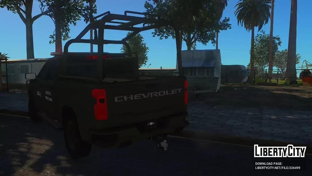 Chevrolet Silverado 2020 Defensa Bosque / GTA San Andreas