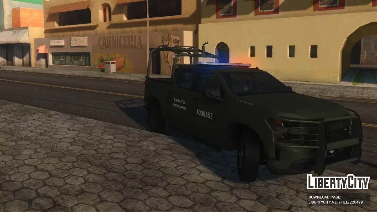 Chevrolet Silverado 2020 Defensa Bosque / GTA San Andreas