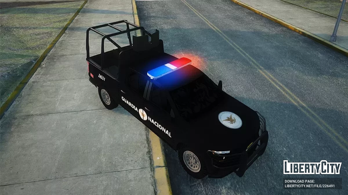 Chevrolet Silverado 2020 Guardia Nacional FERI / GTA San Andreas