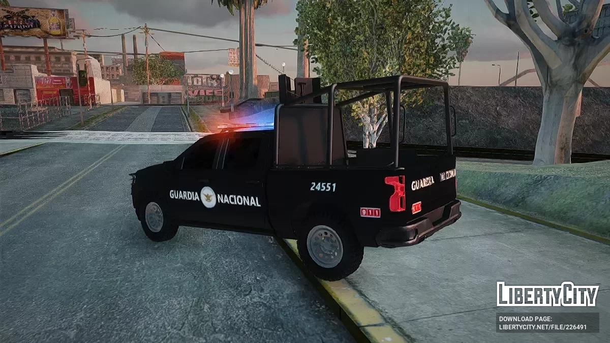 Chevrolet Silverado 2020 Guardia Nacional FERI / GTA San Andreas