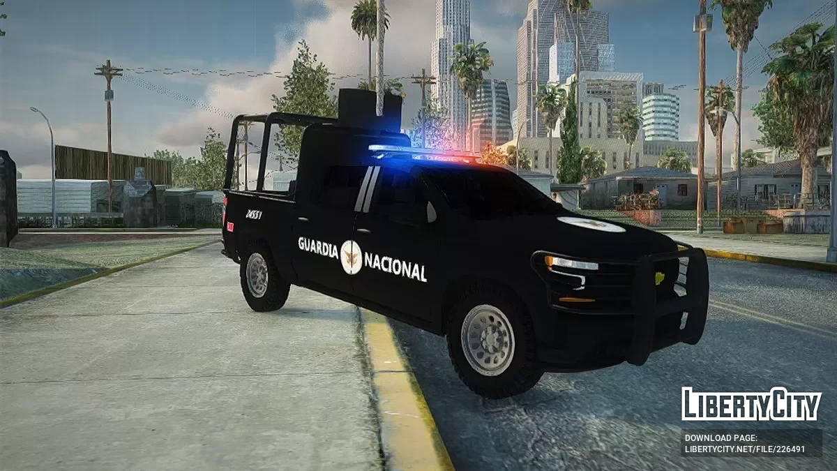 Chevrolet Silverado 2020 Guardia Nacional FERI / GTA San Andreas