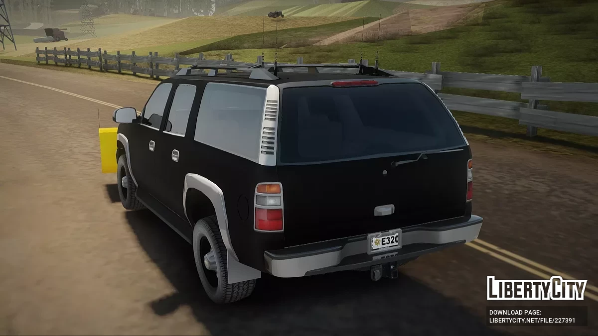 Chevrolet Suburban Снегоуборщик / GTA San Andreas