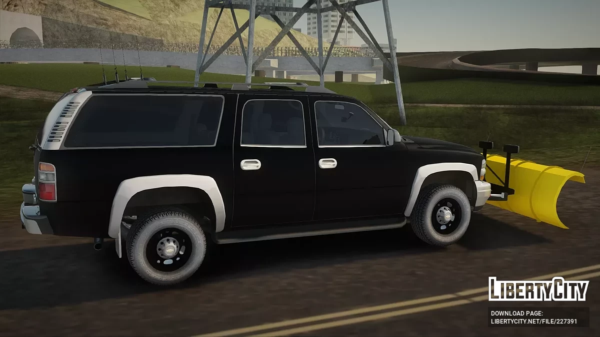 Chevrolet Suburban Снегоуборщик / GTA San Andreas