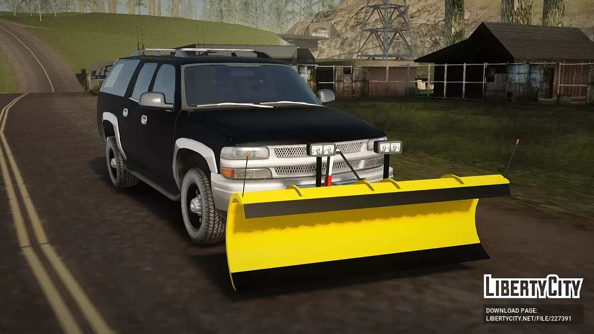 Chevrolet Suburban Снегоуборщик / GTA San Andreas