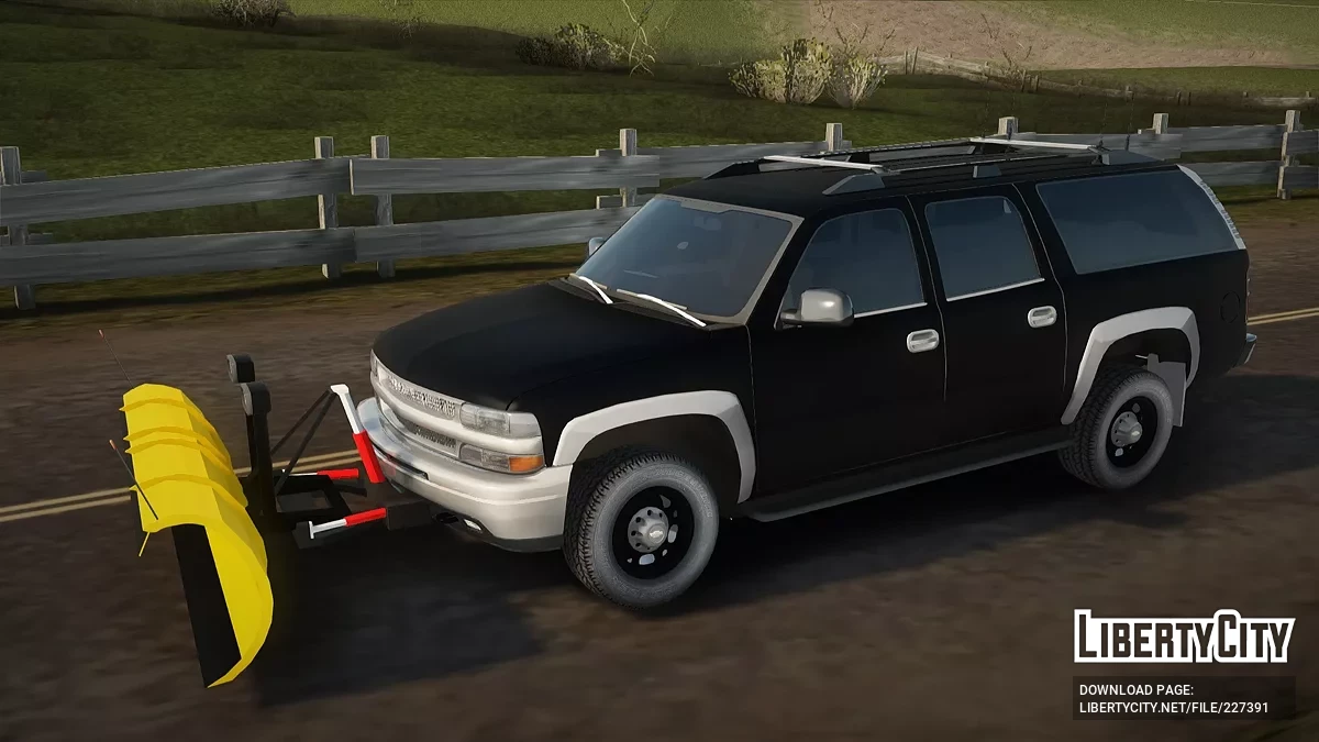 Chevrolet Suburban Снегоуборщик / GTA San Andreas
