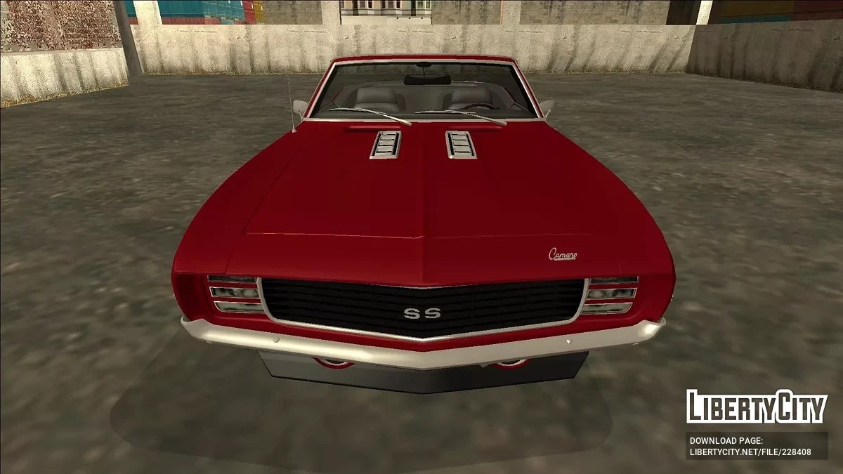 1969 Chevrolet Camaro SS 350 Convertible / GTA San Andreas