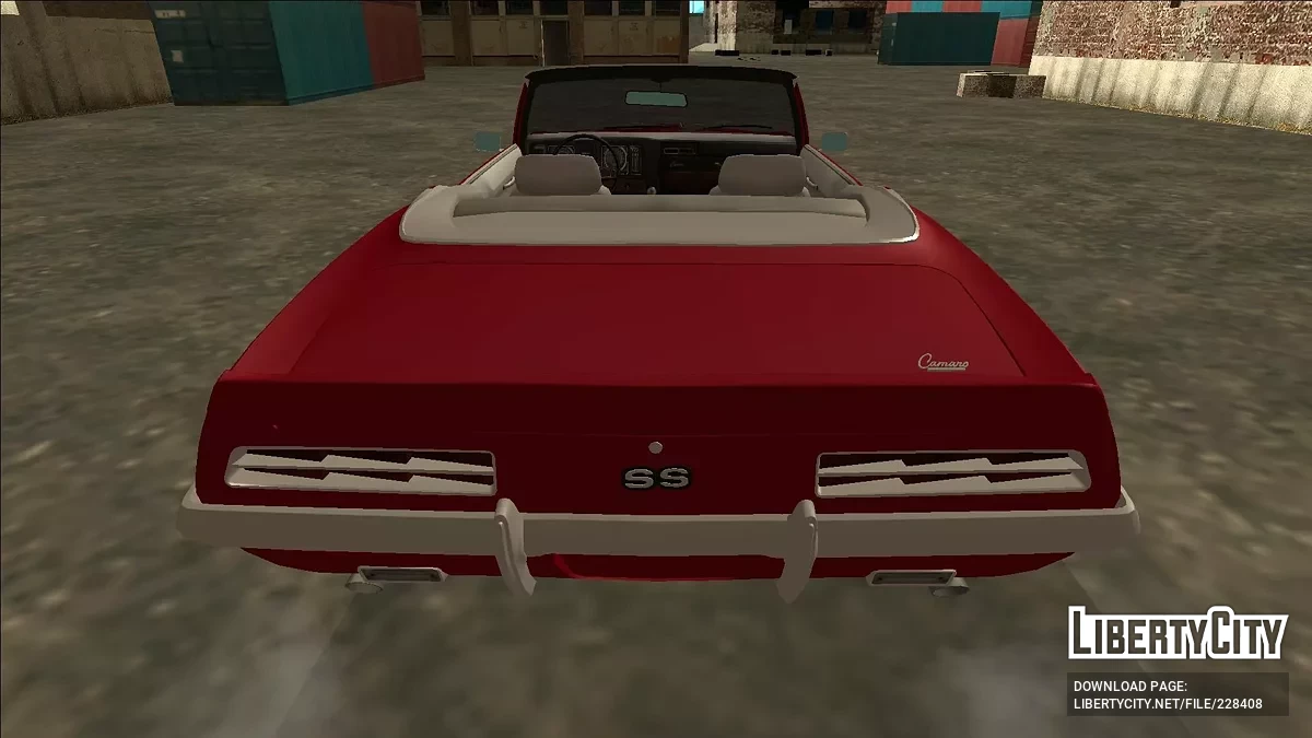 1969 Chevrolet Camaro SS 350 Convertible / GTA San Andreas