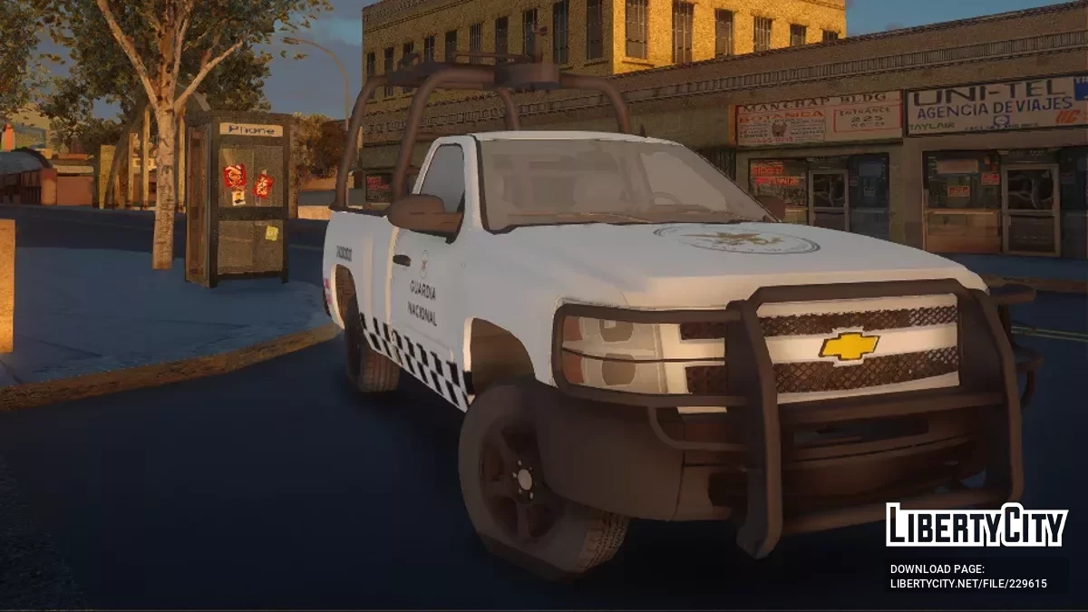 Chevrolet Silverado 2010 1 Cab Guardia Nacional / GTA San Andreas