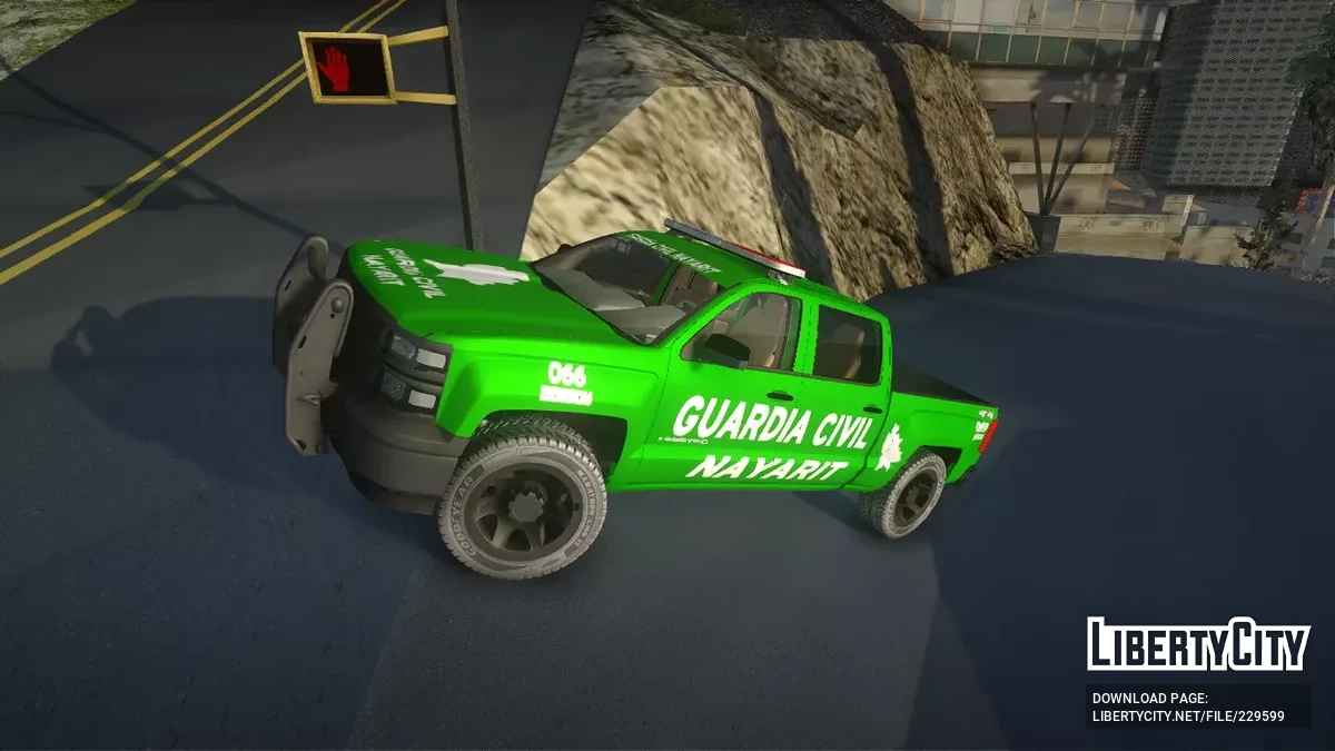Chevrolet Silverado Guardia Civil Nayarit / GTA San Andreas