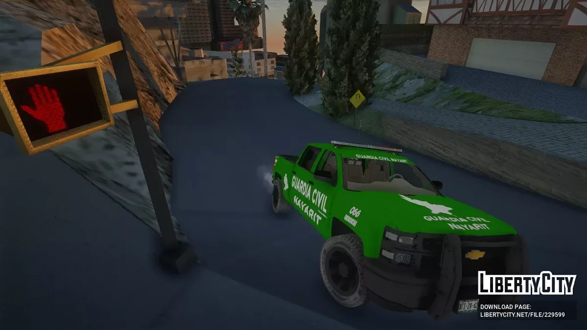 Chevrolet Silverado Guardia Civil Nayarit / GTA San Andreas