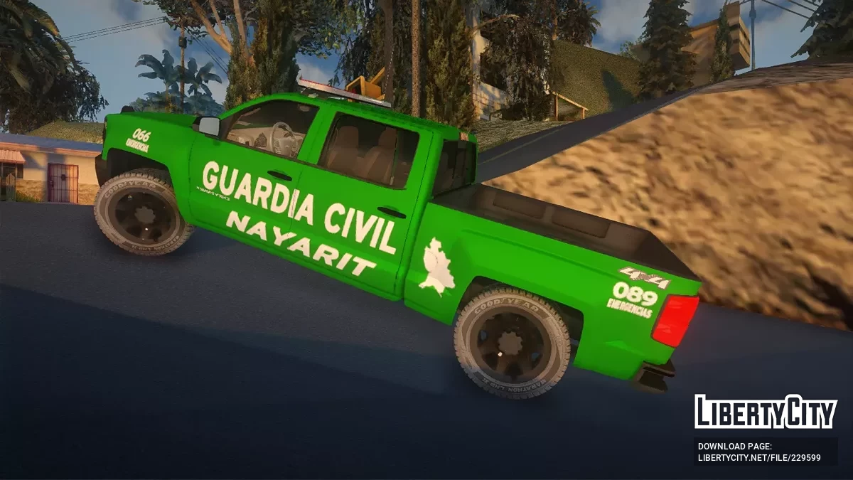 Chevrolet Silverado Guardia Civil Nayarit / GTA San Andreas