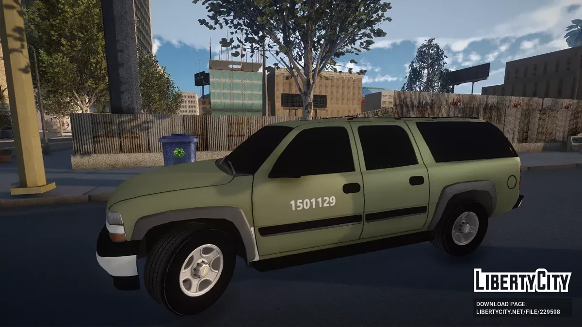 Chevrolet Suburban 2001 Ejercito Mexicano / GTA San Andreas