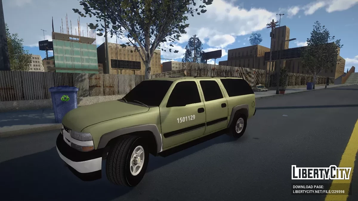 Chevrolet Suburban 2001 Ejercito Mexicano / GTA San Andreas