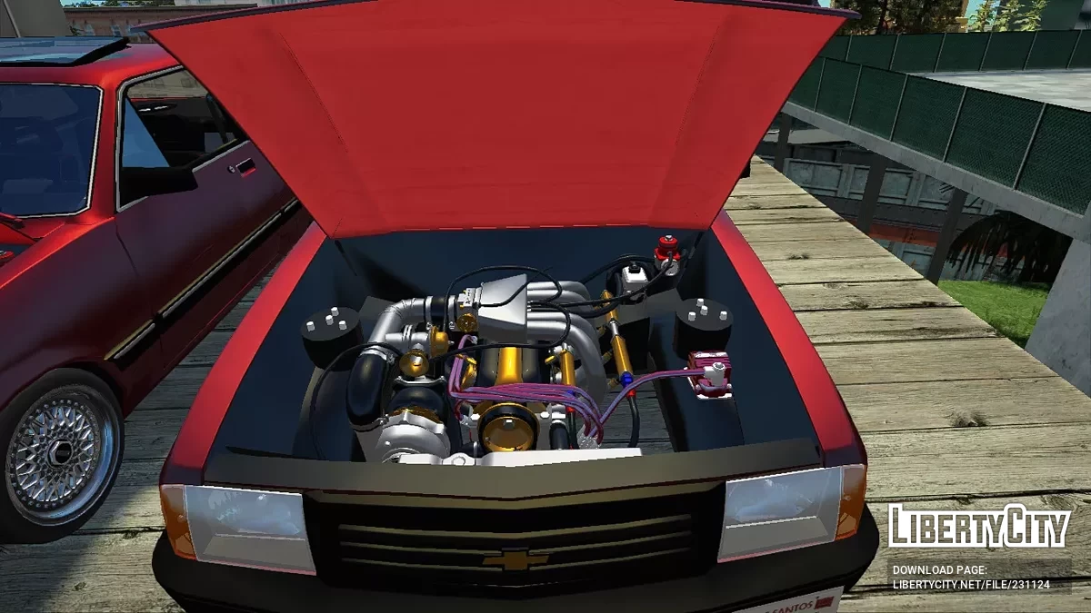 Chevette SL 1.6S 1988 Ohc Turbo Adaptado + Ronco Soundize / GTA San Andreas