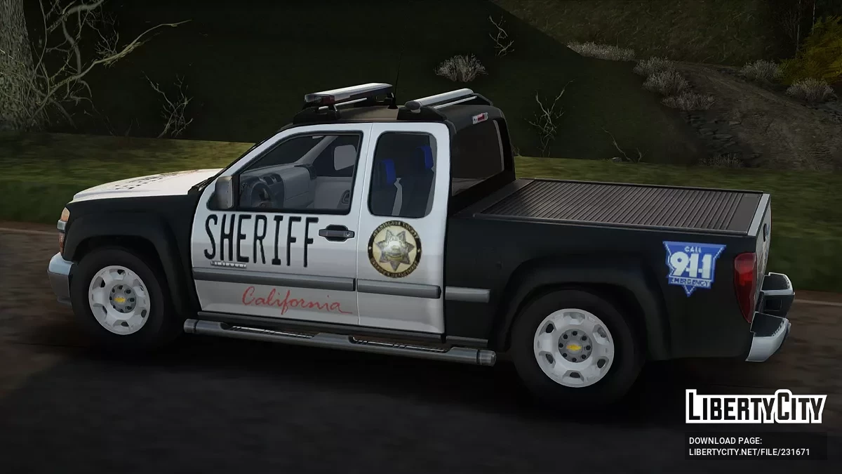 Chevrolet Colorado Sheriff / GTA San Andreas