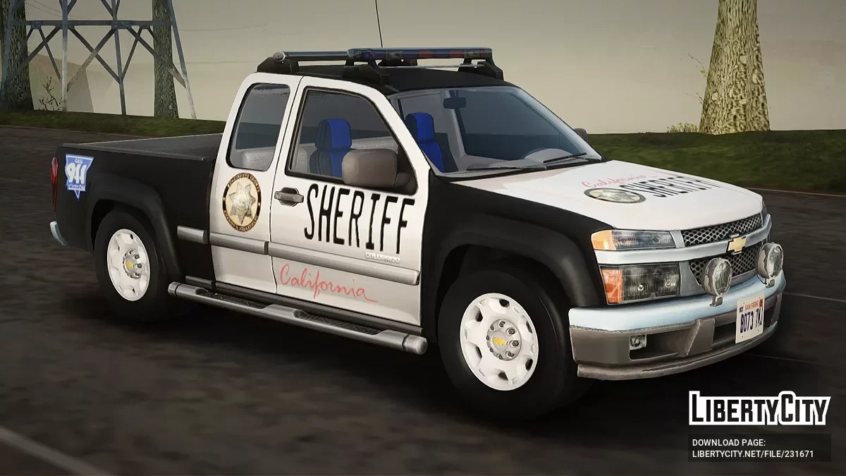 Chevrolet Colorado Sheriff / GTA San Andreas
