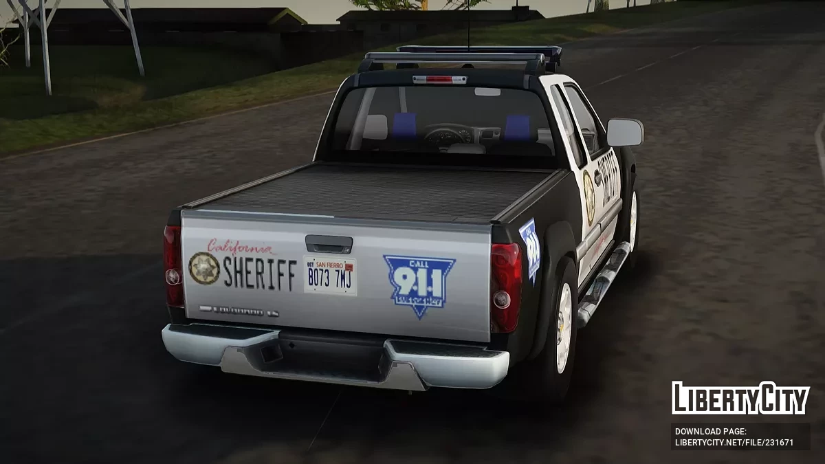Chevrolet Colorado Sheriff / GTA San Andreas