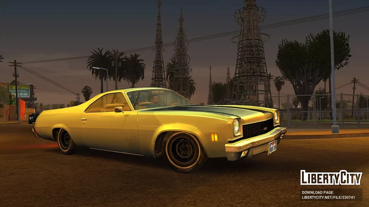 Chevrolet El Camino 1973 v1.1 / GTA San Andreas