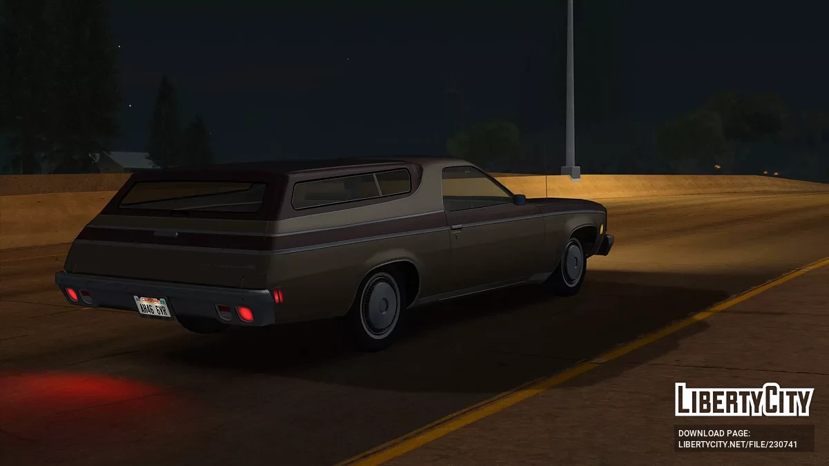 Chevrolet El Camino 1973 v1.1 / GTA San Andreas