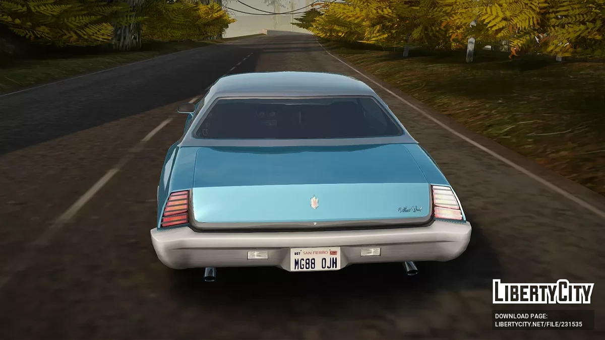 Chevrolet Monte Carlo 1973 / GTA San Andreas