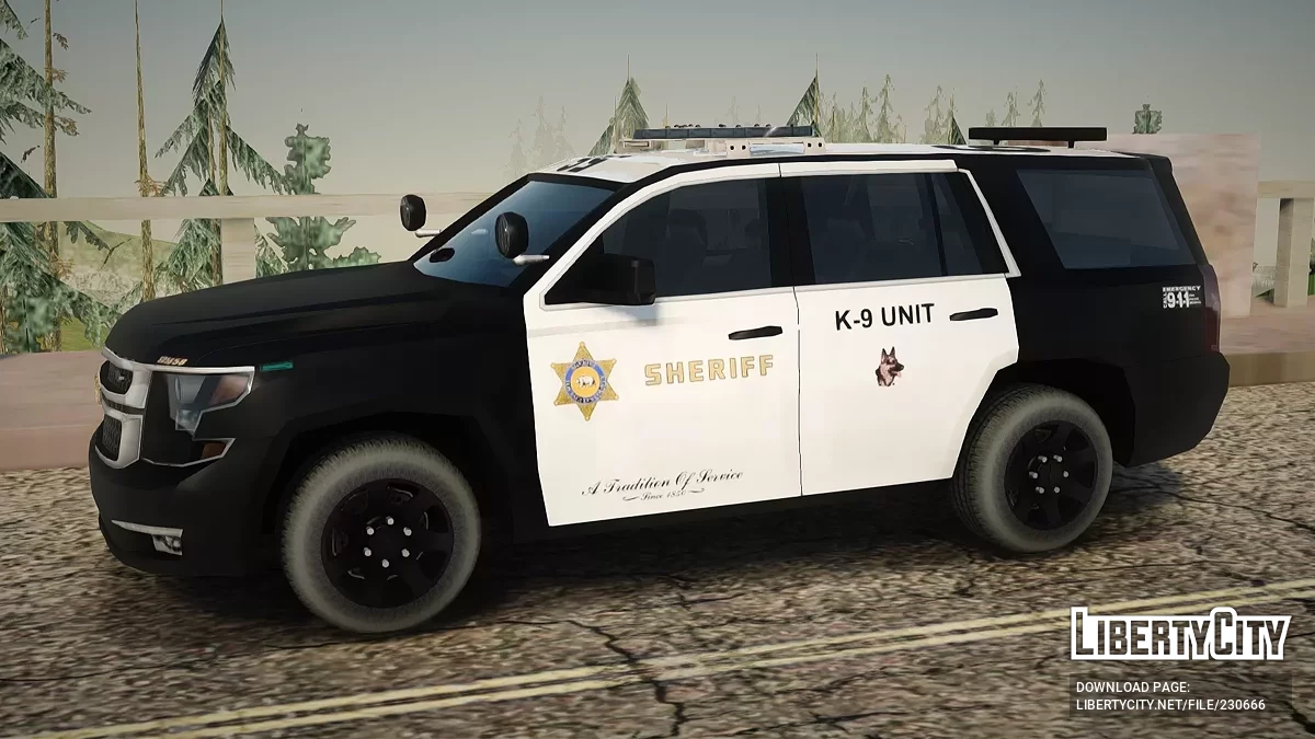Chevrolet Tahoe K-9 Unit LASD / GTA San Andreas
