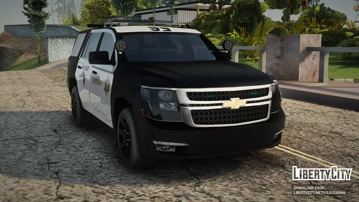 Chevrolet Tahoe K-9 Unit LASD / GTA San Andreas