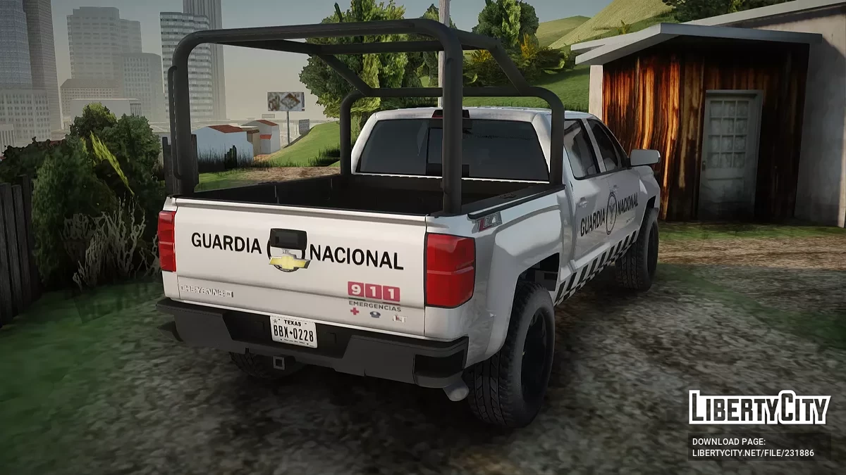 Chevrolet Cheyenne 2016 Guardia Nacional / GTA San Andreas