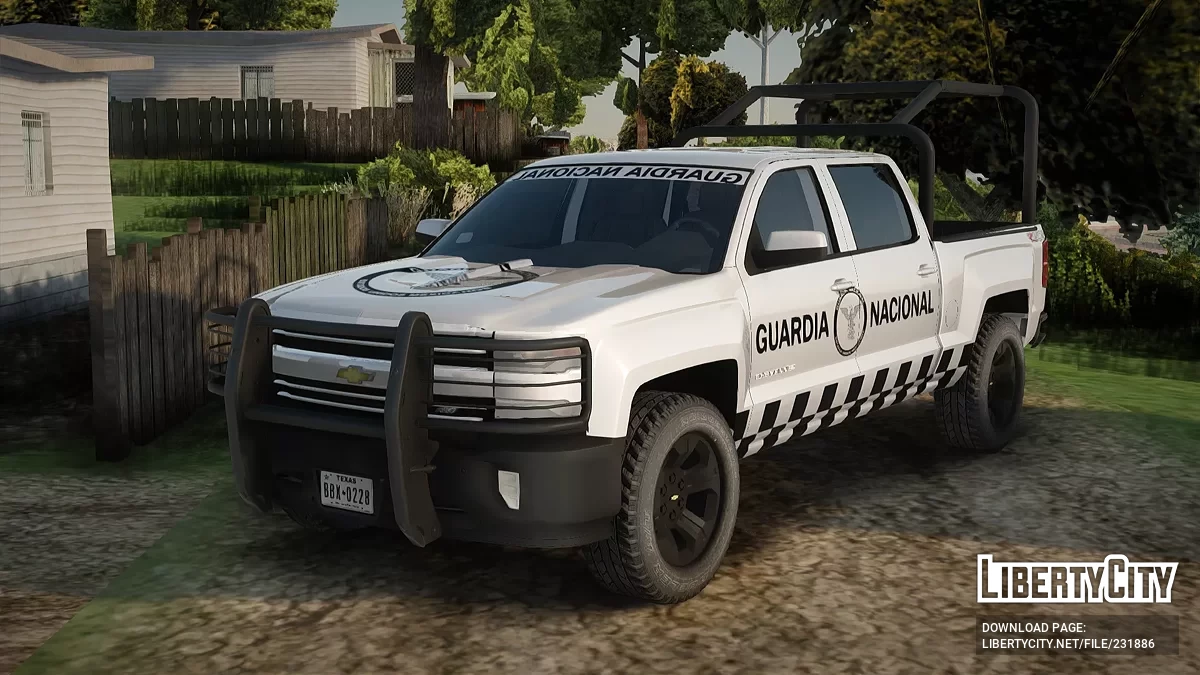 Chevrolet Cheyenne 2016 Guardia Nacional / GTA San Andreas